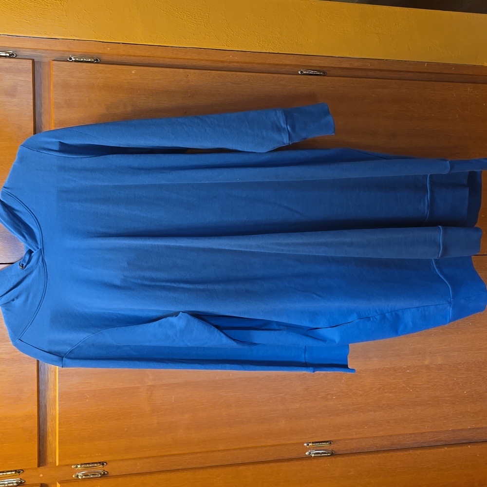 Universal Standard Deep Blue Hooded Sweater